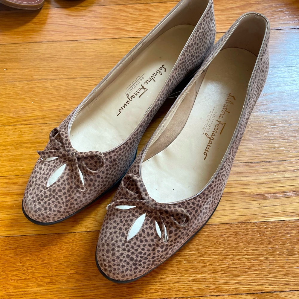 New ferragamo flats 8.5